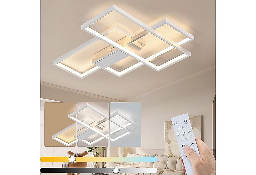 ZMH LED Deckenleuchte LED Deckenleuchte Modern Geometrisch Wandlampe Multif günstig online kaufen