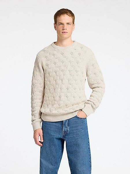 Selected Strickpullover SLHCALLIS LS KNIT CABLE CREW NECK NOOS günstig online kaufen