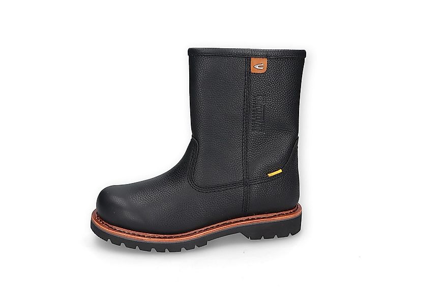 camel active Boot Tumbled Nappa SCHWARZ Schnürboots günstig online kaufen