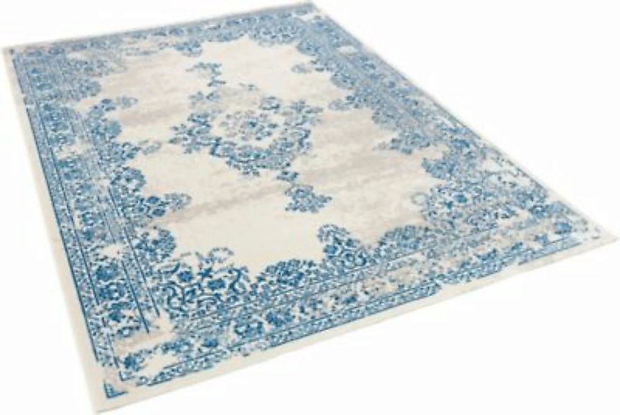 Pergamon Designer Teppich Pop-Vintage Teppiche blau-kombi Gr. 200 x 290 günstig online kaufen