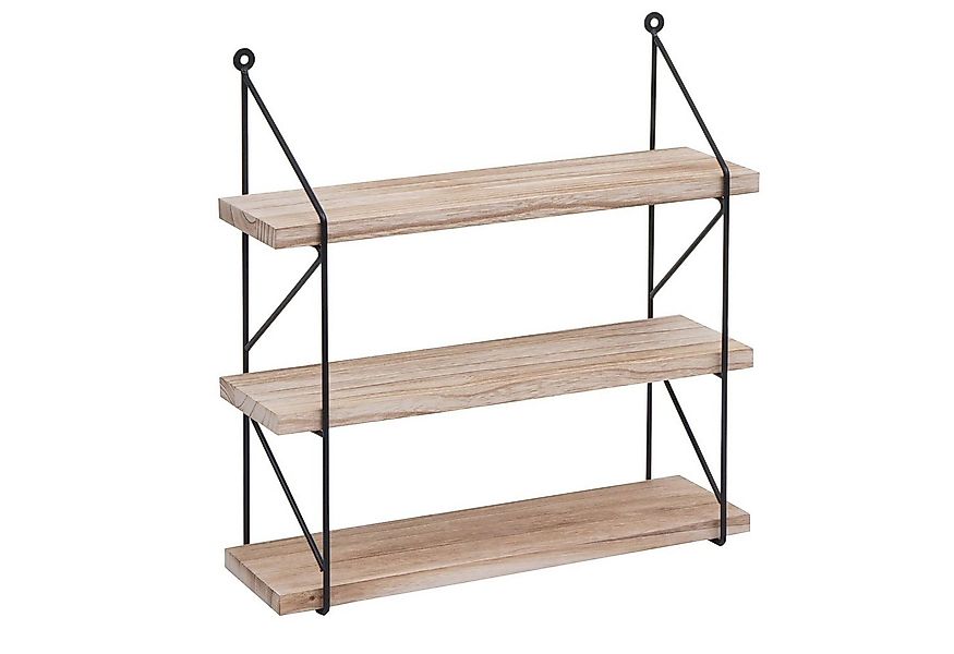 MCW Wandregal MCW-K78, Drei Regalböden, Industriedesign günstig online kaufen