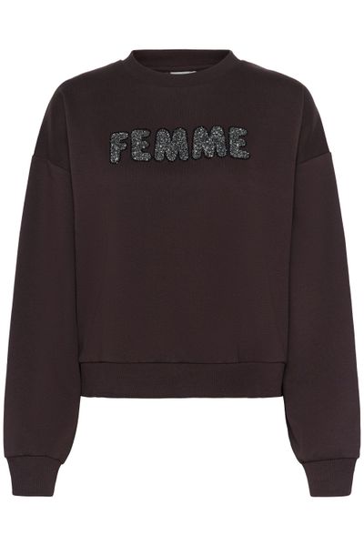 KAFFE Fleecepullover Sweatshirt KAlise günstig online kaufen