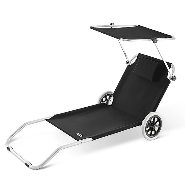Casaria Gartenliege Kreta, Strandliege klappbar mit günstig online kaufen