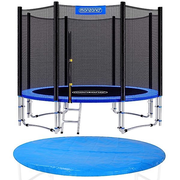 Trampolin Ø305cm inkl Sicherheitsnetz TÜV SÜD GS Abdeckung günstig online kaufen