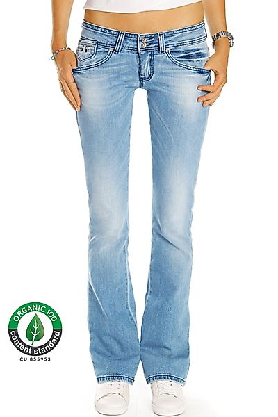 be styled Bootcut-Jeans Organic low waist günstig online kaufen