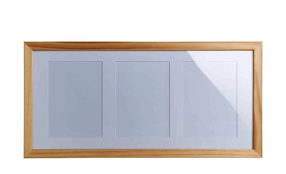 KHG Holz-Bilderrahmen 23x51 cm  Toscana ¦ holzfarben ¦ Massivholz,Holz ¦ Ma günstig online kaufen