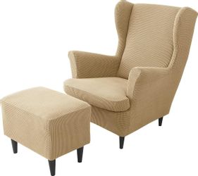 Coonoor Sesselhusse 2-Teilig Ohrensessel Überzug, Sessel-Überwürfe günstig online kaufen