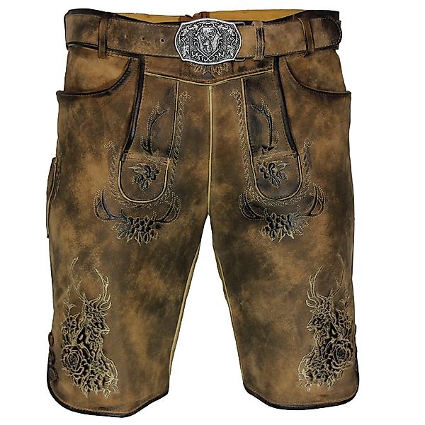 Maddox Trachtenlederhose MADDOX Kurze Herren Lederhose günstig online kaufen