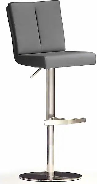MCA furniture Bistrostuhl »BARBECOOL«, mit Rückenlehne, Bodenplatte rund, 1 günstig online kaufen