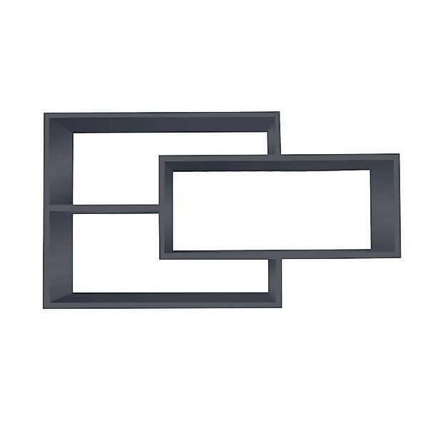 TRAUMMÖBEL Wandregal KARO, Modernes Schweberegal groß Hängeregal Wandregal günstig online kaufen