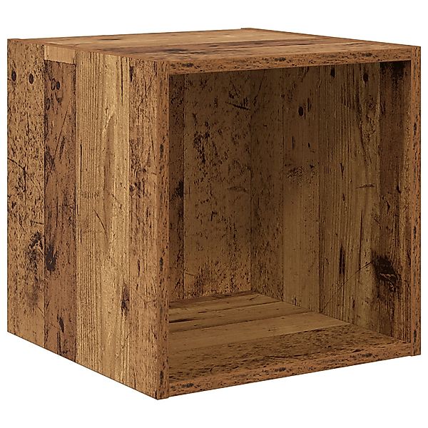 vidaXL Regal Wandschrank Altholz 37 x günstig online kaufen