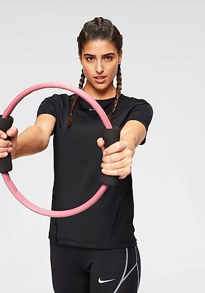 Nike Funktionsshirt "WOMEN NIKE PERFORMANCE TOP SHORTSLEEVE ALL OVER MESH" günstig online kaufen