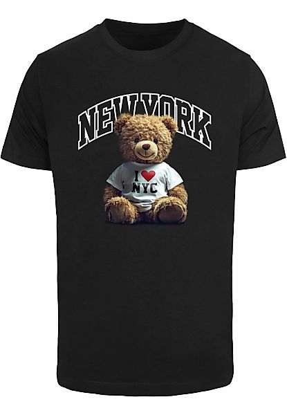 MisterTee T-Shirt "MisterTee New York College Bear Tee" 1 Stk. tlg. günstig online kaufen