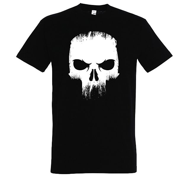 Youth Designz T-Shirt Angry Skull Totenkopf Herren Shirt mit trendigem Fron günstig online kaufen
