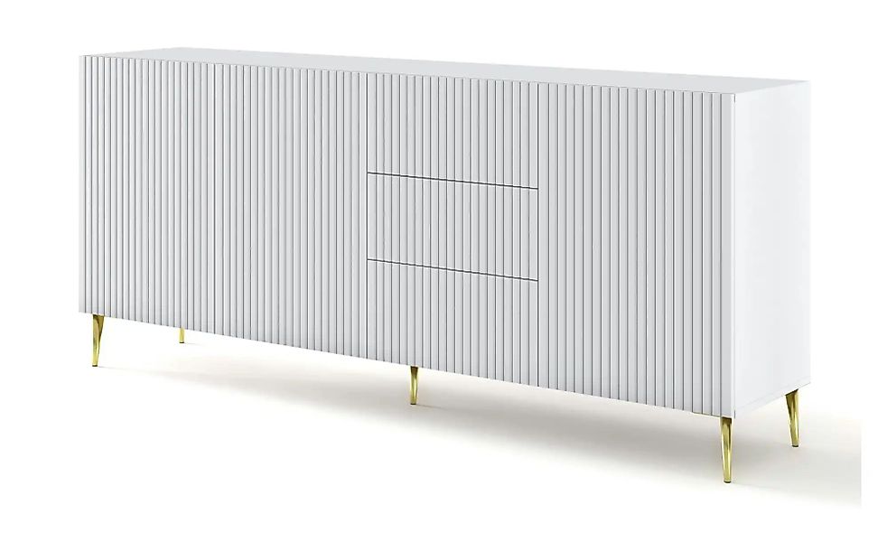 Sideboard   ¦ weiß ¦ Maße (cm): B: 200 H: 87 Kommoden & Sideboards > Sidebo günstig online kaufen