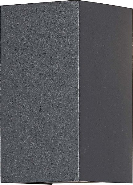 Gnosjö Konstsmide AL LED-Wandleuchte anth/alu lackiert 7871-370 günstig online kaufen