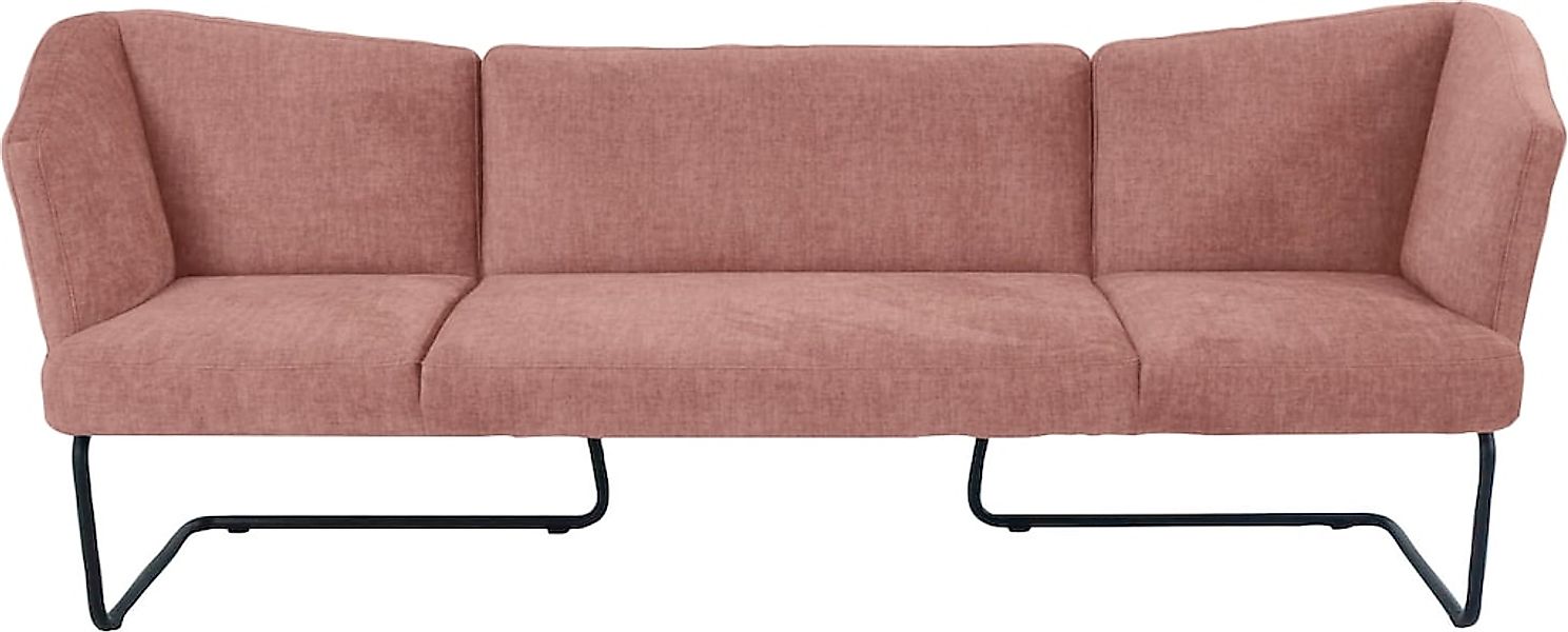 K+W Komfort & Wohnen Polsterbank "Mikkado Tube" in abgerundeter Form, Rundr günstig online kaufen