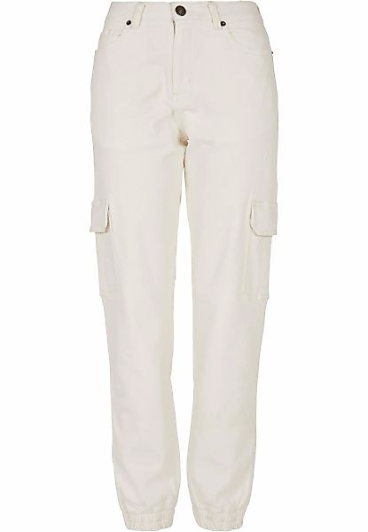 URBAN CLASSICS Stoffhose "Urban Classics Damen Ladies Organic Stretch Denim günstig online kaufen