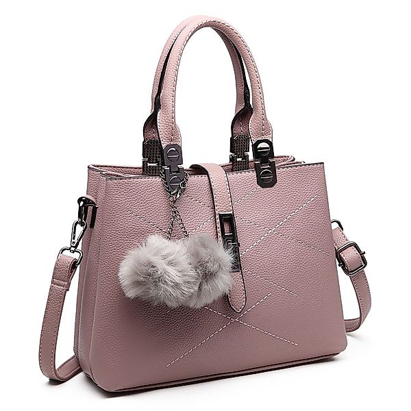 Miss Lulu Umhängetasche Schultertasche im Leder-Look günstig online kaufen