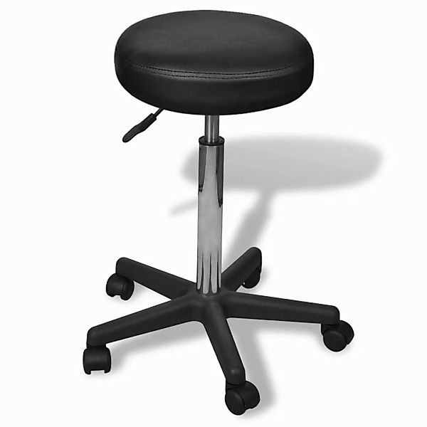 vidaXL Bürostuhl Bürohocker Schwarz (1 St) günstig online kaufen