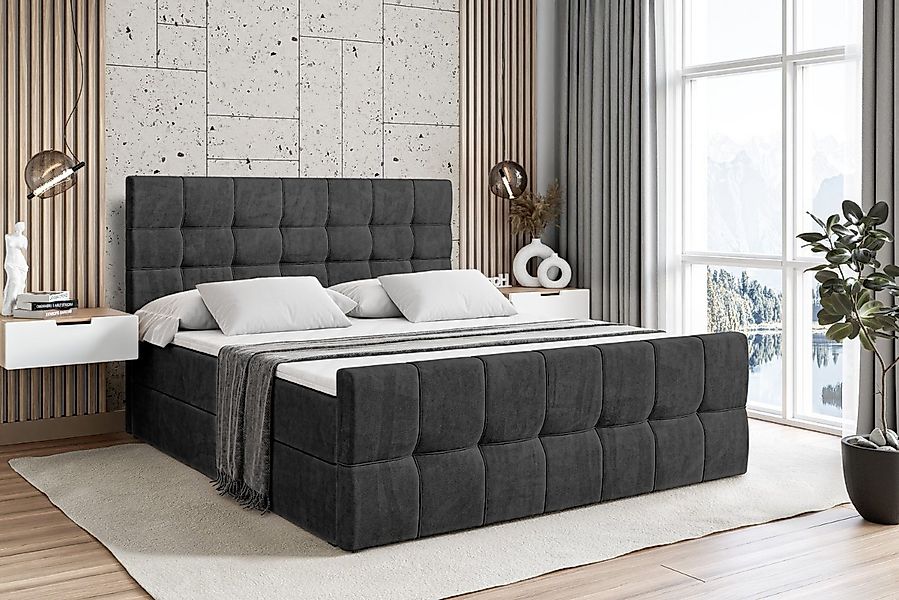 ALTDECOR Boxbett BERO-Z (Multipocket-Matratze H4. H3 Matratze Bonellfederun günstig online kaufen