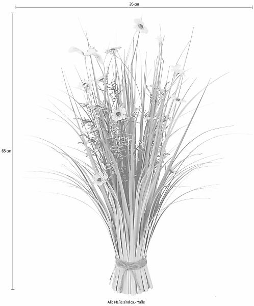Kunstgras Blütengrasbund Gras, I.GE.A., Höhe 65 günstig online kaufen