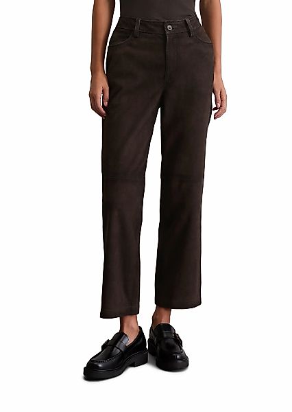 Marc OPolo Lederhose "aus softem Ziegen-Veloursleder" günstig online kaufen