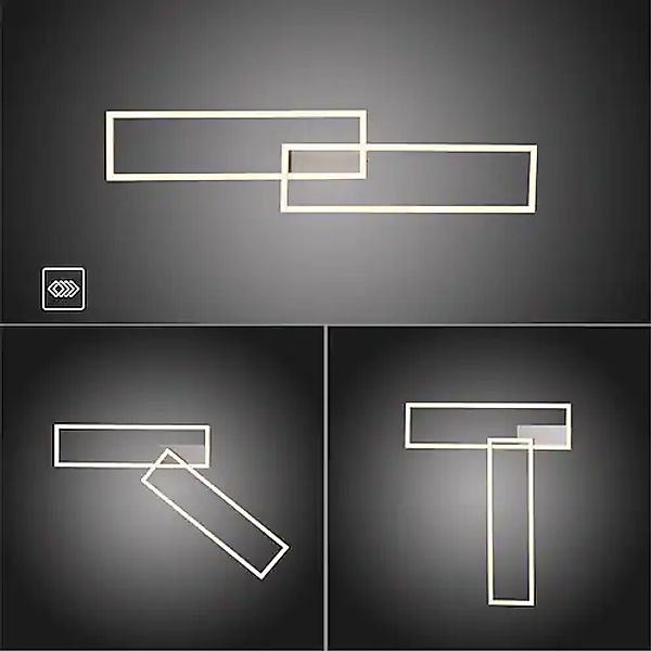 JUST LIGHT Deckenleuchte »IVEN«, 2 flammig, Leuchtmittel LED-Board   LED fe günstig online kaufen