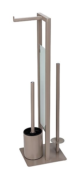 WENKO WC-Garnitur Rivalta, taupe, Platte aus günstig online kaufen