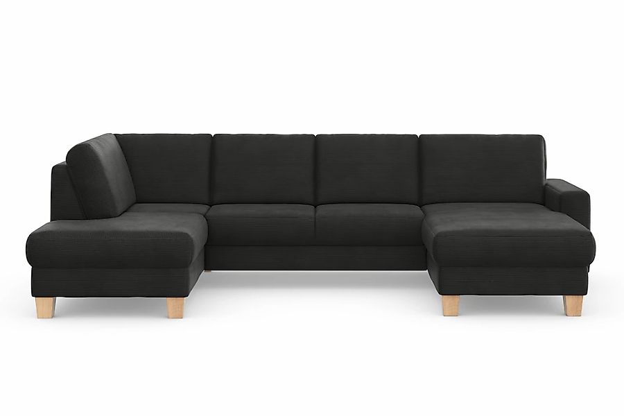 Home affaire Wohnlandschaft "Summer U-Form" mit oder ohne Bettfunktion und günstig online kaufen