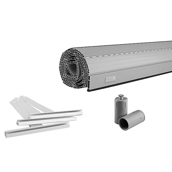 SCHELLENBERG Rollladenpanzer Set für Fenster, Mini System für 40 mm Stahlro günstig online kaufen