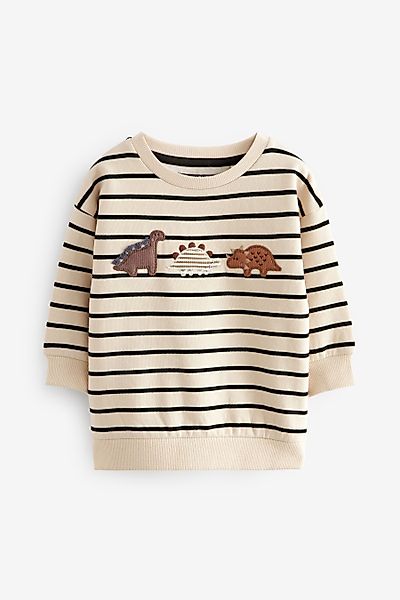 Next Sweatshirt Rundhals-Sweatshirt mit Stickerei (1-tlg) günstig online kaufen