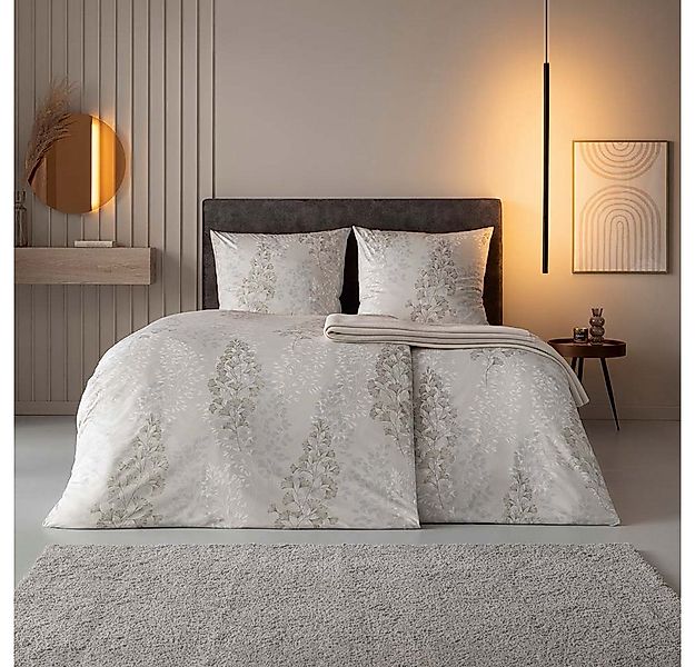 Estella Bettwäsche Estella Mako Jersey Bettwäsche 135x200 Marie natur Gingo günstig online kaufen