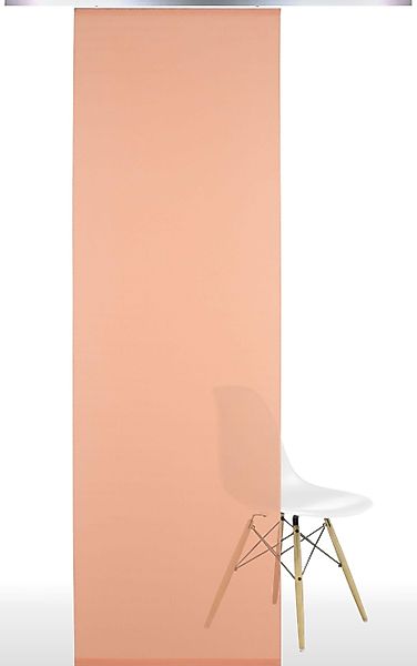 Liedeco Schiebegardine, Klettband (1 St), halbtransparent, günstig online kaufen