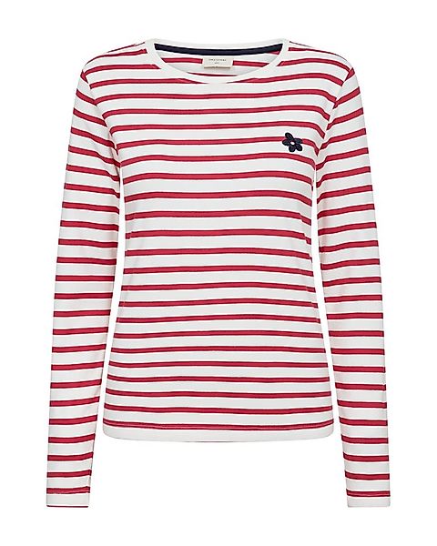 FREEQUENT Langarmshirt FQFAMILA-TEE im Streifen-Design günstig online kaufen