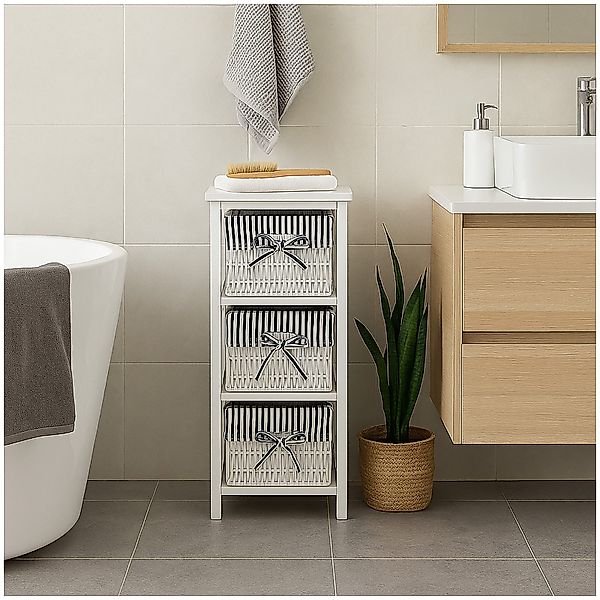 HTI-Living Badregal Praktisches Regal aus Paulowniaholz günstig online kaufen