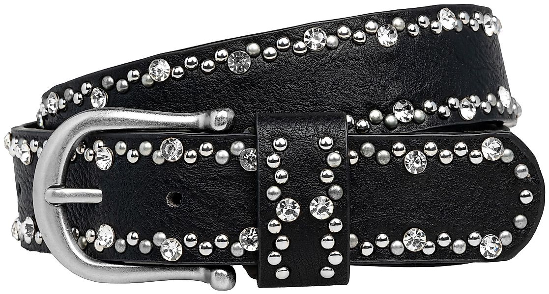 Caspar Nietengürtel GU292 Damen Gürtel mit günstig online kaufen