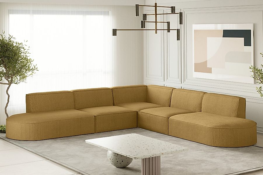 Fun Möbel Ecksofa Designersofa PALMA Seite günstig online kaufen