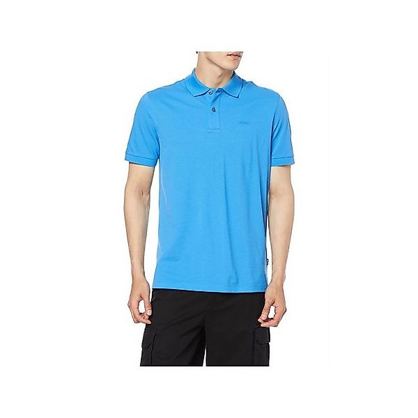 BOSS Poloshirt Poloshirt kurzarm ’für Herren in hell_blau’ (1-tlg) günstig online kaufen