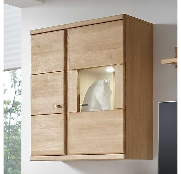 Pharao24 Vitrine Bedforia aus Massivholz günstig online kaufen