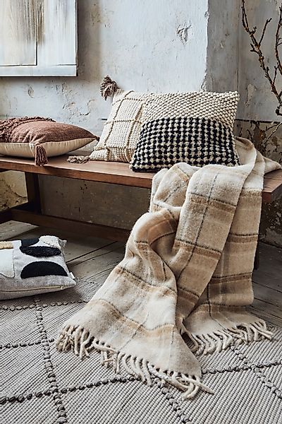 TOM TAILOR HOME Dekokissen »Boho Solid« günstig online kaufen