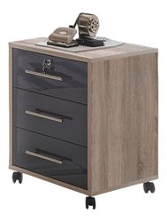 BMG Möbel Rollcontainer Tabor, Lackierte Hochglanzfronten/ günstig online kaufen