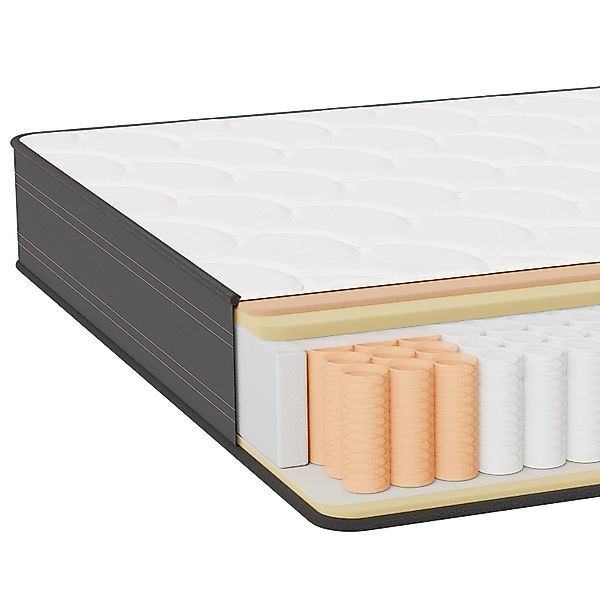 Taschenfederkernmatratze 7 Zonen Matratze 22 cm,90x200 günstig online kaufen