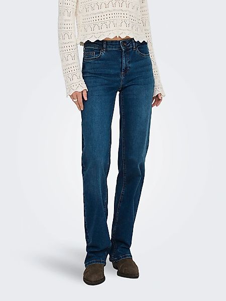 ONLY Straight-Jeans "ONLBLUSH MID STRAIGHT DNM TAI021 NOOS" günstig online kaufen