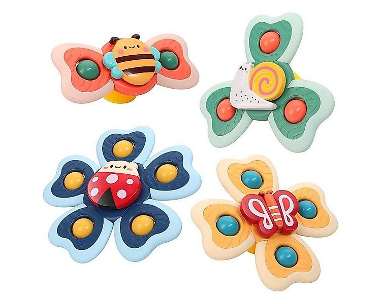 Novzep Badespielzeug Baby Saugnapf Fingerkreisel, Badespielzeug & Beißspiel günstig online kaufen