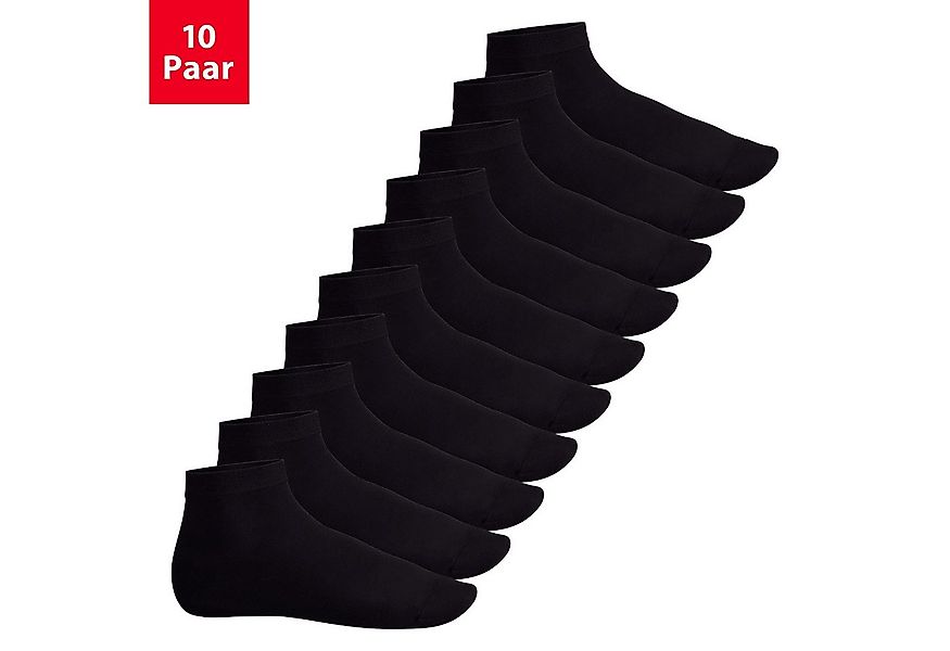 Footstar Kurzsocken EVERYDAY! 10 Paar Quarter Socken Kurzsocken Kurze Baumw günstig online kaufen