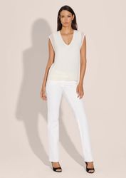 MADELEINE Kurzarmbluse Langes Blusentop im Layer-Look günstig online kaufen