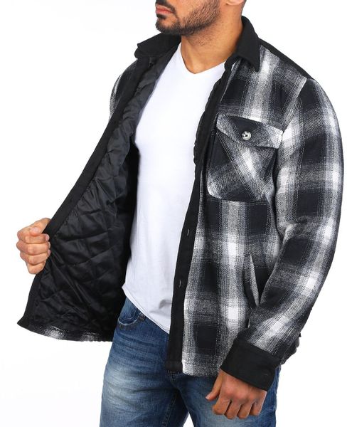 CARISMA Langarmhemd gefütterte Holzfäller Karo Hemd günstig online kaufen