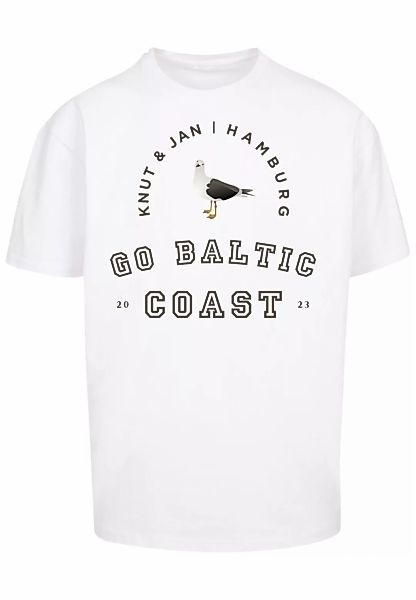 F4NT4STIC T-Shirt "Möwe Knut & Jan Hamburg", Print günstig online kaufen