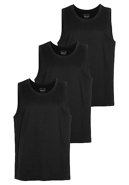 Man's World Muscleshirt (3er-Pack) schmal geschnitten, günstig online kaufen